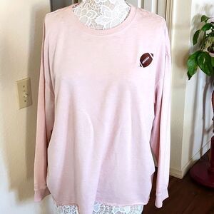 C&C California Lightweight Sweatshirt With Embroidered Football